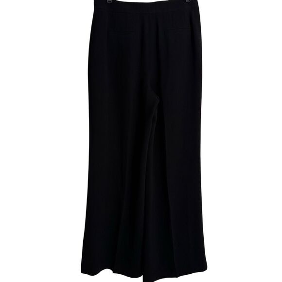 Lafayette 148 NY Finesse Crepe Dalton Pant 8 Black - Picture 4 of 8